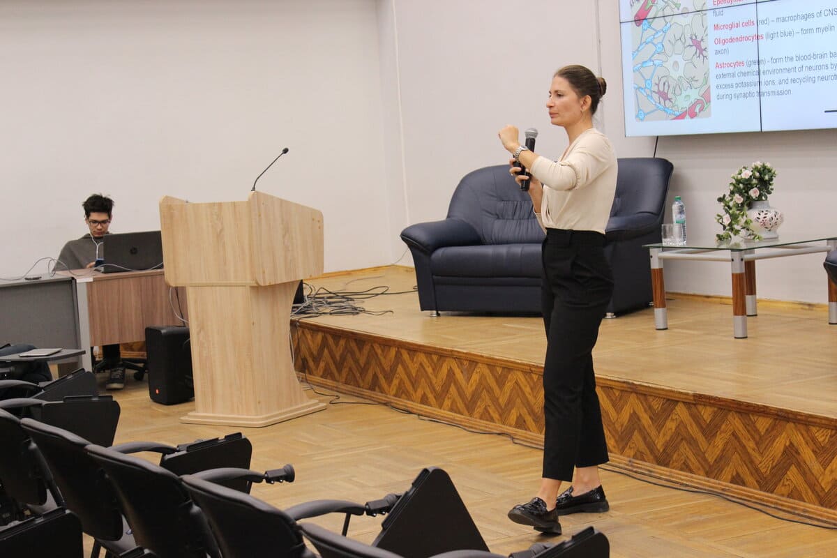 laureat premii prezidenta rossii susanna gordleeva vstretilas so studentami nngu 1